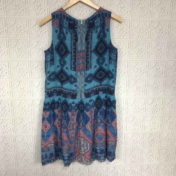 New Hemant and Nandita Silk Beaded Dress - Picture 6 of 6